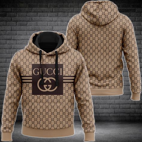 tan gucci hoodie|Gucci sweatpants for men.